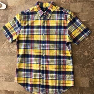 Slim Fit cotton Oxford shirt